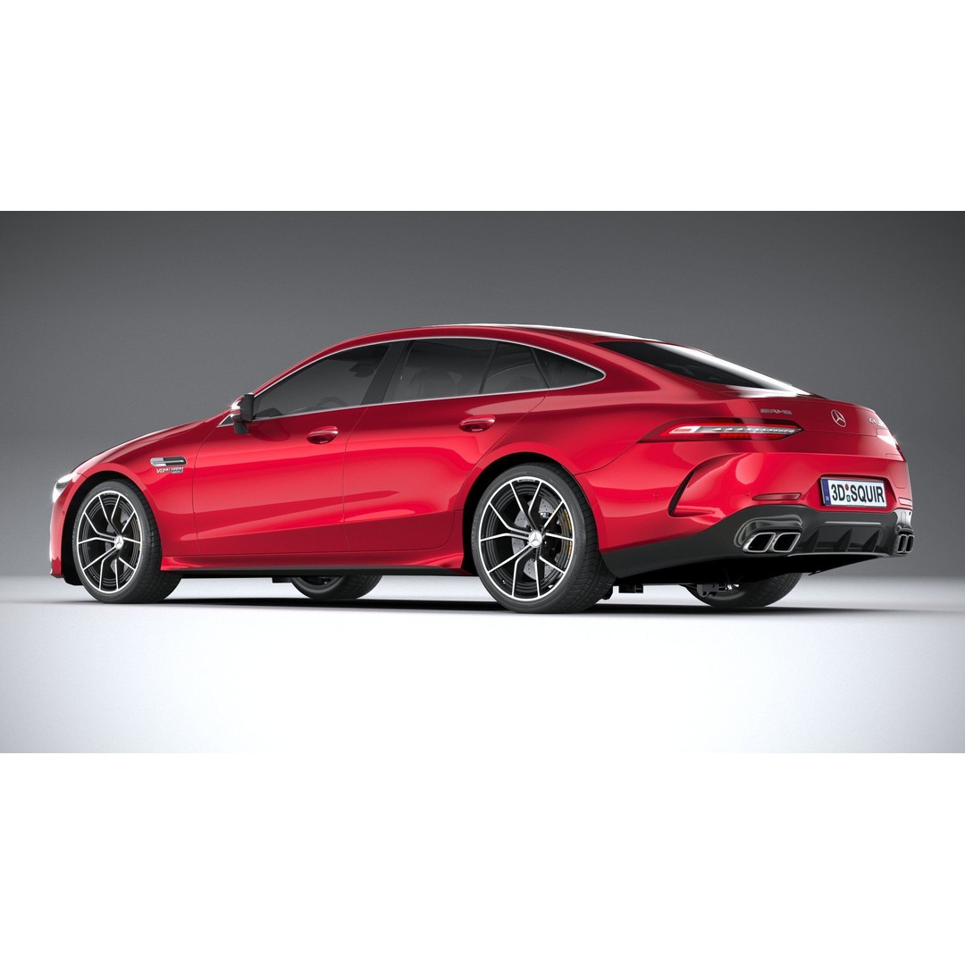 Mercedes-Benz AMG GT63 S E Performance 3D Model – High Poly Car Asset, FBX, OBJ - View 7