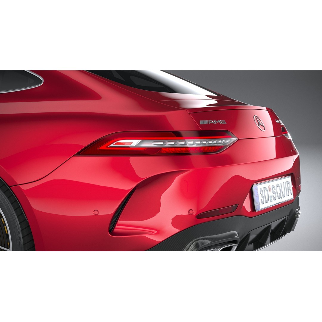 Mercedes-Benz AMG GT63 S E Performance 3D Model – High Poly Car Asset, FBX, OBJ - View 8