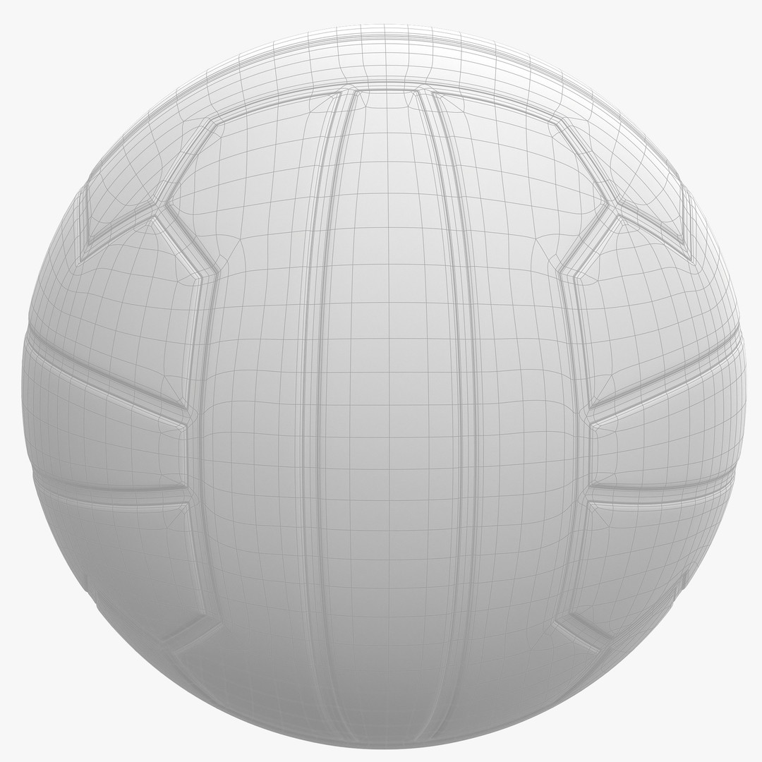 Mikasa Netball Ball 3D Model – High Poly PBR Asset, FBX, OBJ - View 13