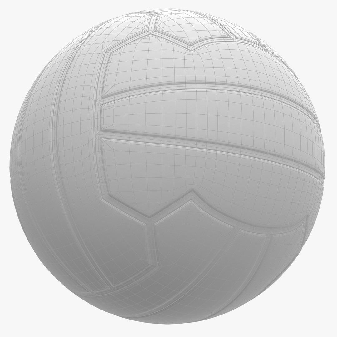 Mikasa Netball Ball 3D Model – High Poly PBR Asset, FBX, OBJ - View 14