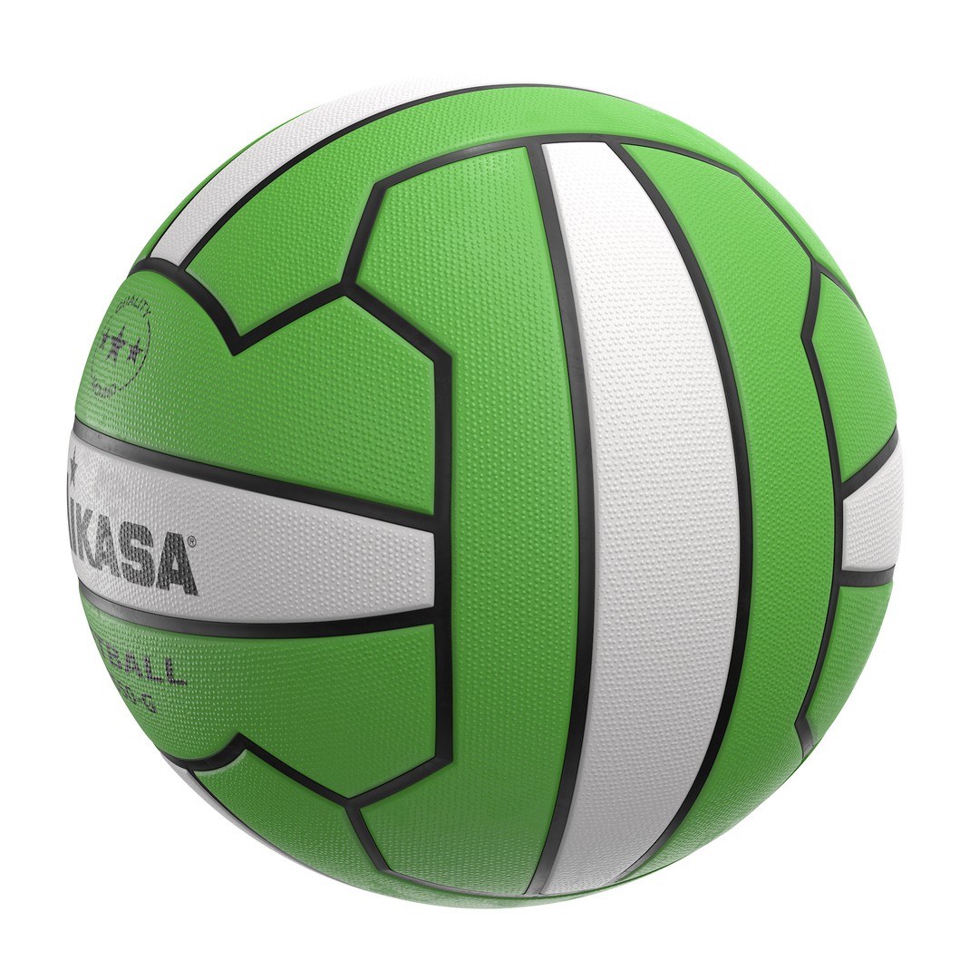 Mikasa Netball Ball 3D Model – High Poly PBR Asset, FBX, OBJ - View 21