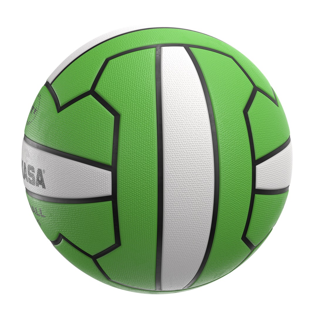 Mikasa Netball Ball 3D Model – High Poly PBR Asset, FBX, OBJ - View 22