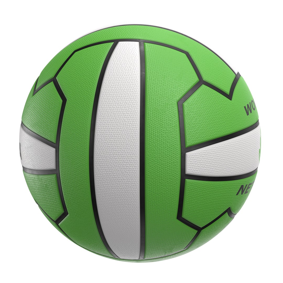 Mikasa Netball Ball 3D Model – High Poly PBR Asset, FBX, OBJ - View 24