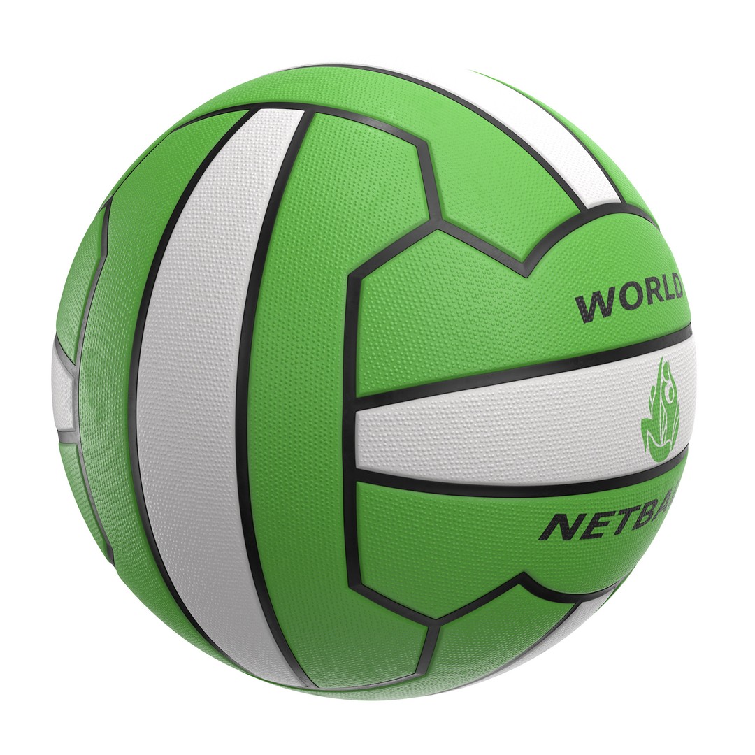 Mikasa Netball Ball 3D Model – High Poly PBR Asset, FBX, OBJ - View 26