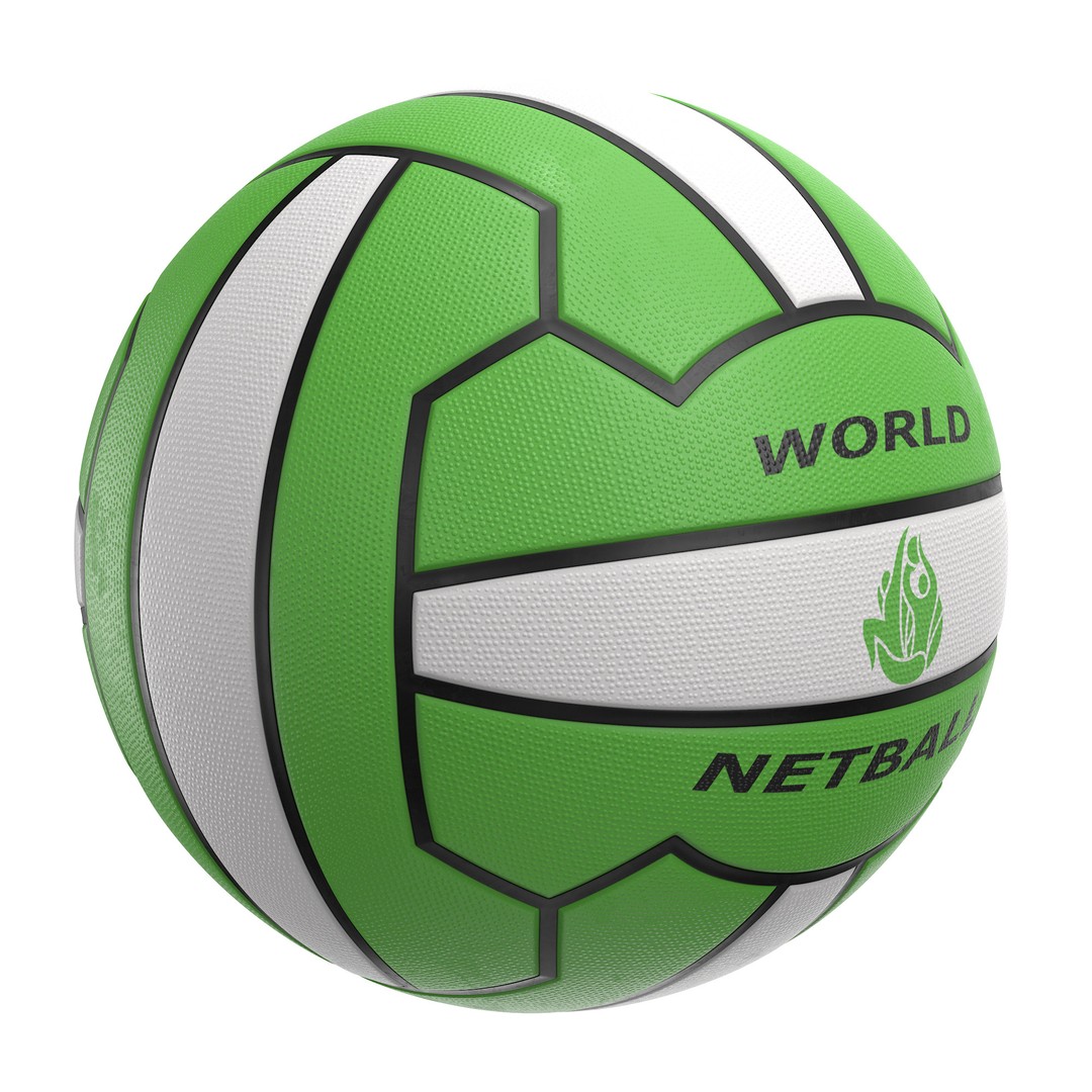 Mikasa Netball Ball 3D Model – High Poly PBR Asset, FBX, OBJ - View 27