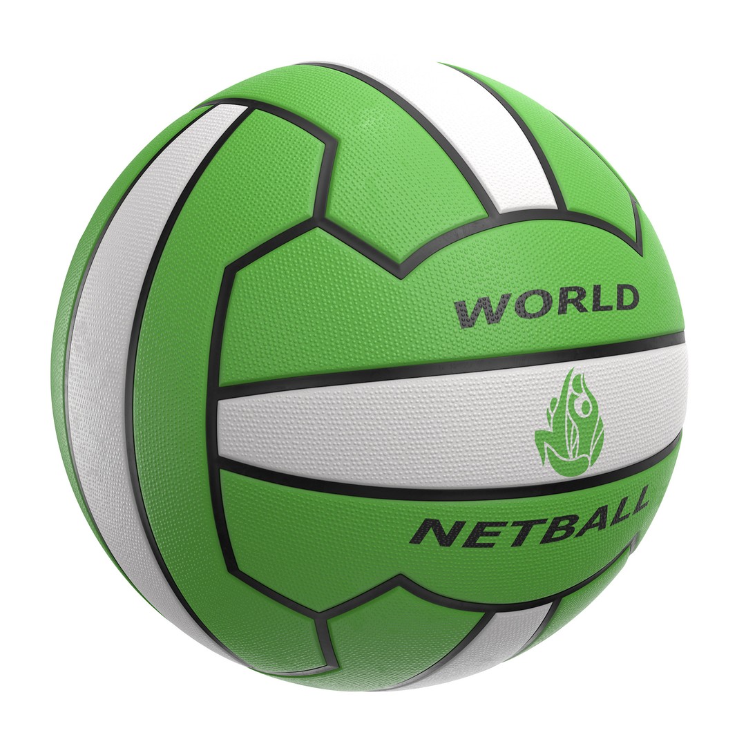 Mikasa Netball Ball 3D Model – High Poly PBR Asset, FBX, OBJ - View 28