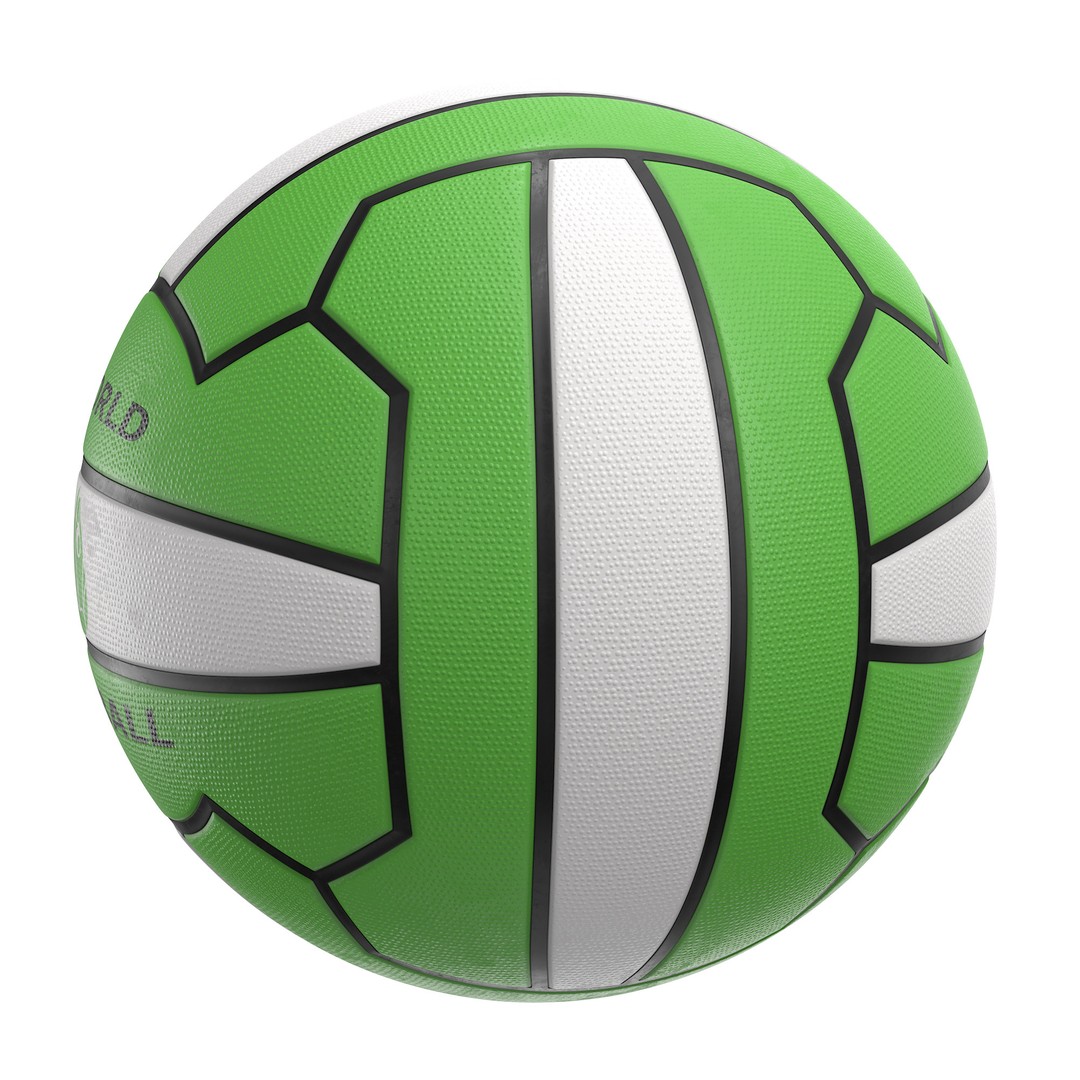 Mikasa Netball Ball 3D Model – High Poly PBR Asset, FBX, OBJ - View 38
