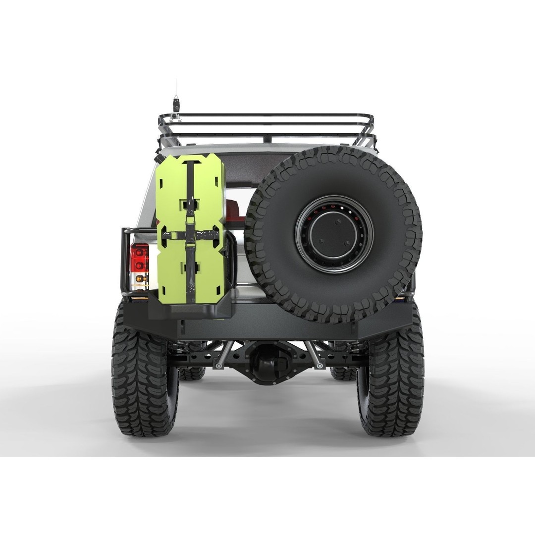 Jeep Cherokee XJ 1998 Sport 3D Model – Realistic SUV Asset, FBX, OBJ - View 5