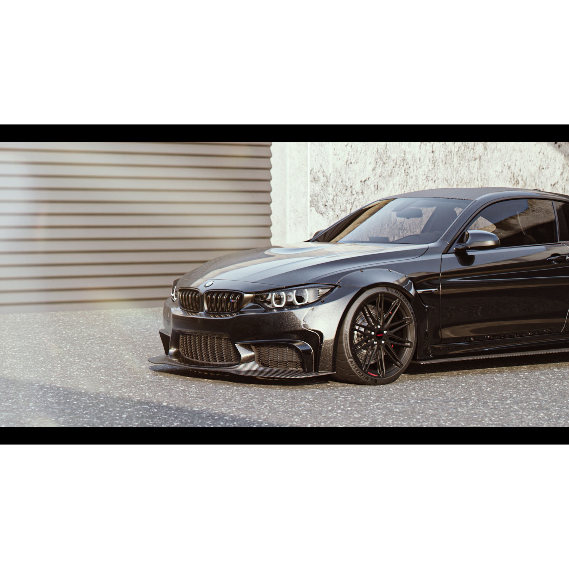 Urban Parking - Low-Poly Game-Ready 3D Model