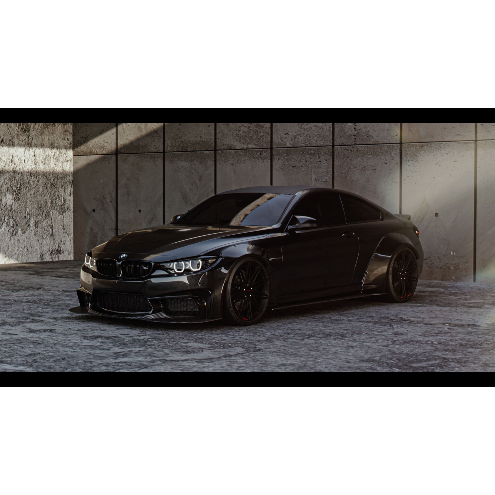 Urban Parking - Low-Poly Game-Ready 3D Model - View 4