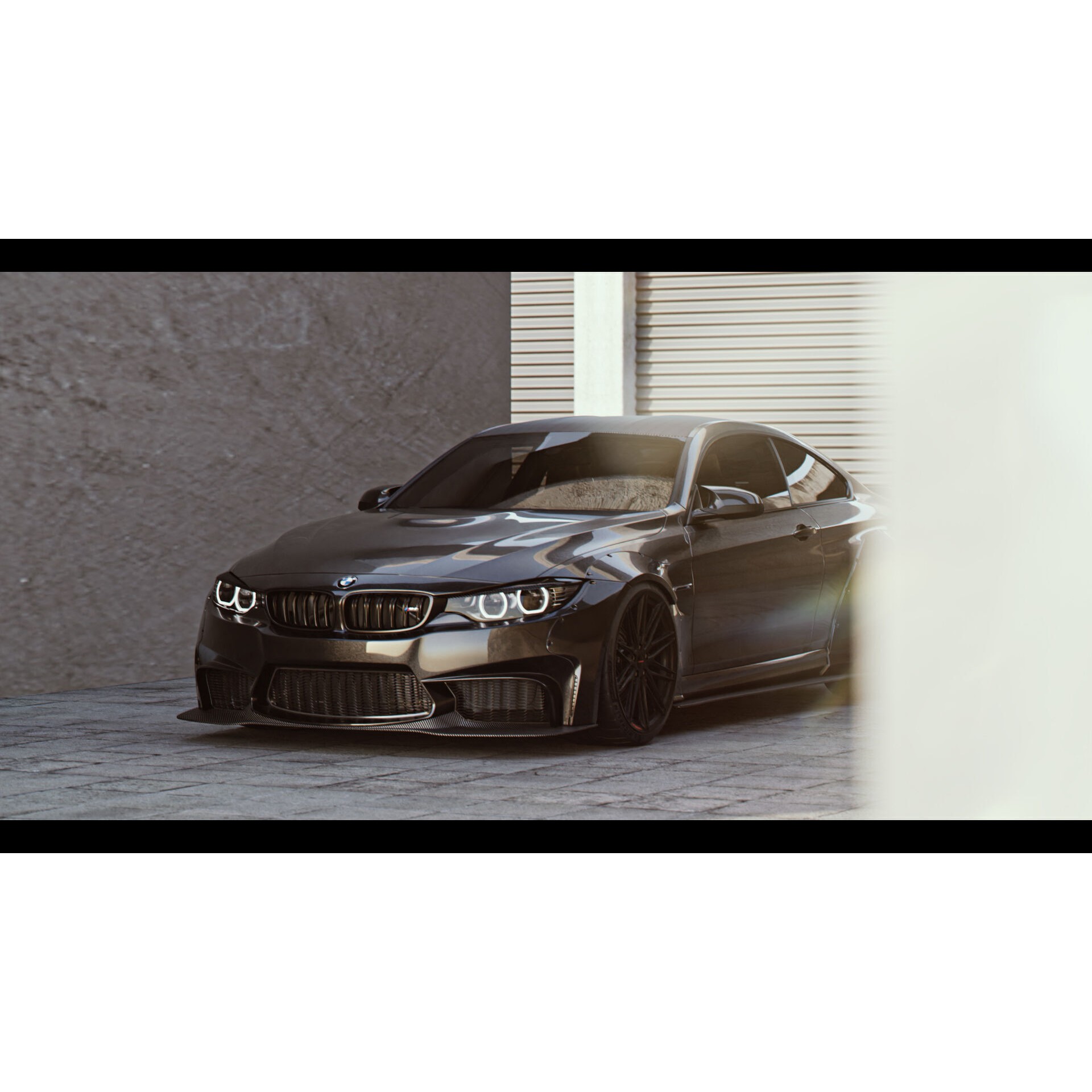 Urban Parking - Low-Poly Game-Ready 3D Model - View 8