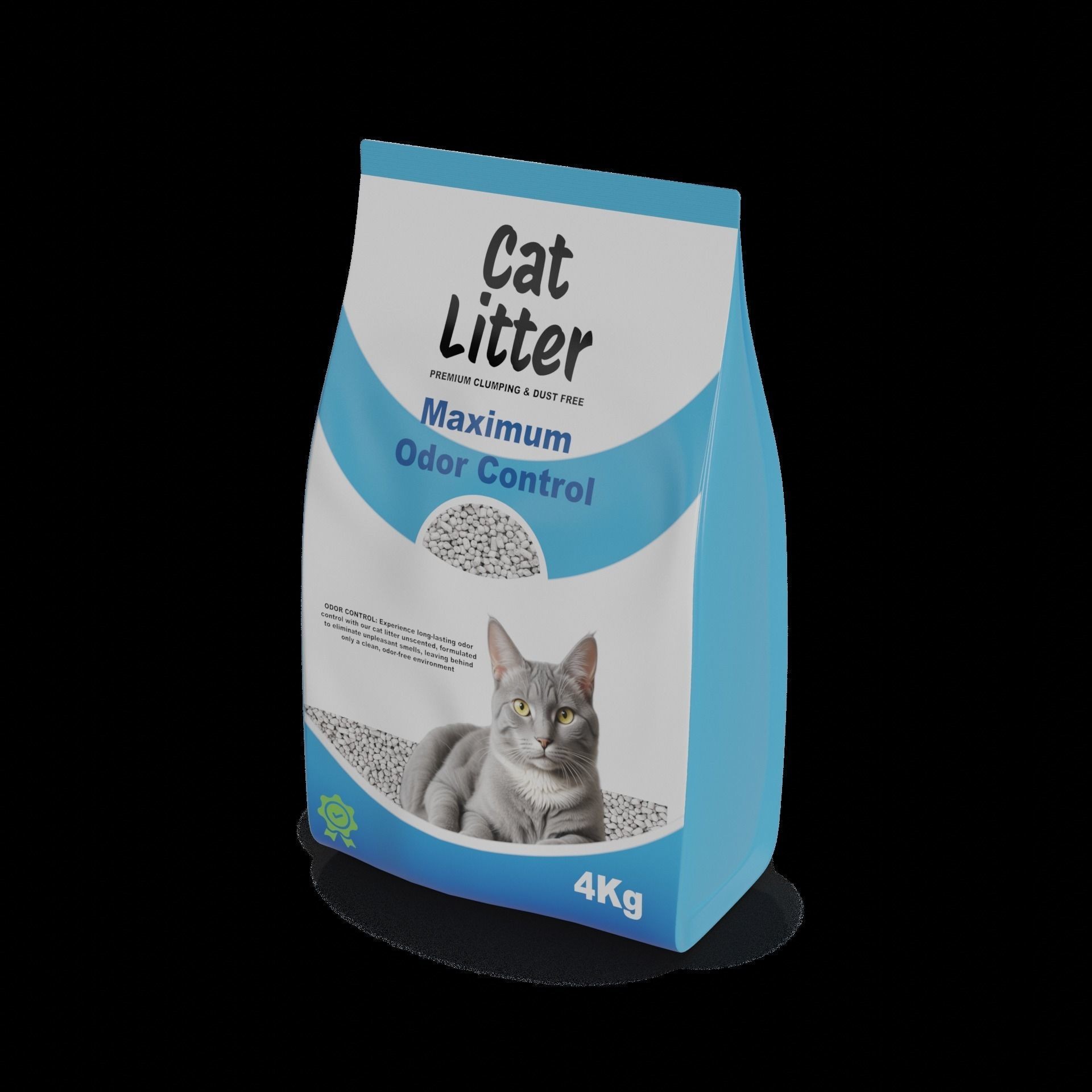 Cat Litter - Low-Poly Game-Ready 3D Model