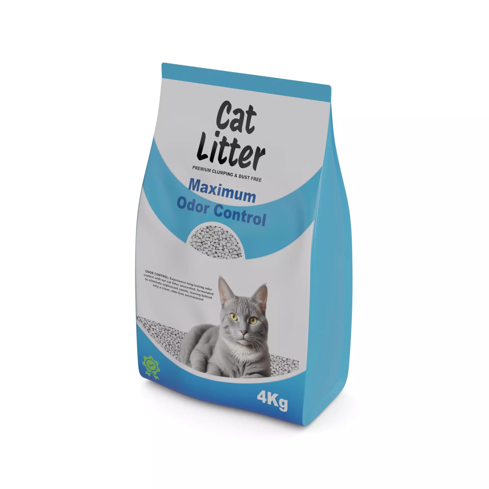 Cat Litter - Low-Poly Game-Ready 3D Model - View 2