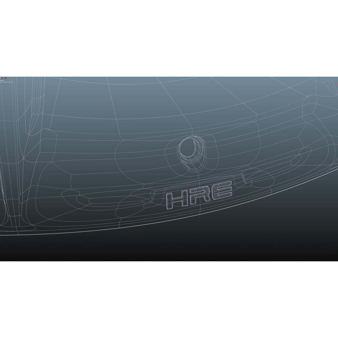 HRE P104SC 3D Model – Low Poly Vehicle Part, FBX, OBJ, Blender