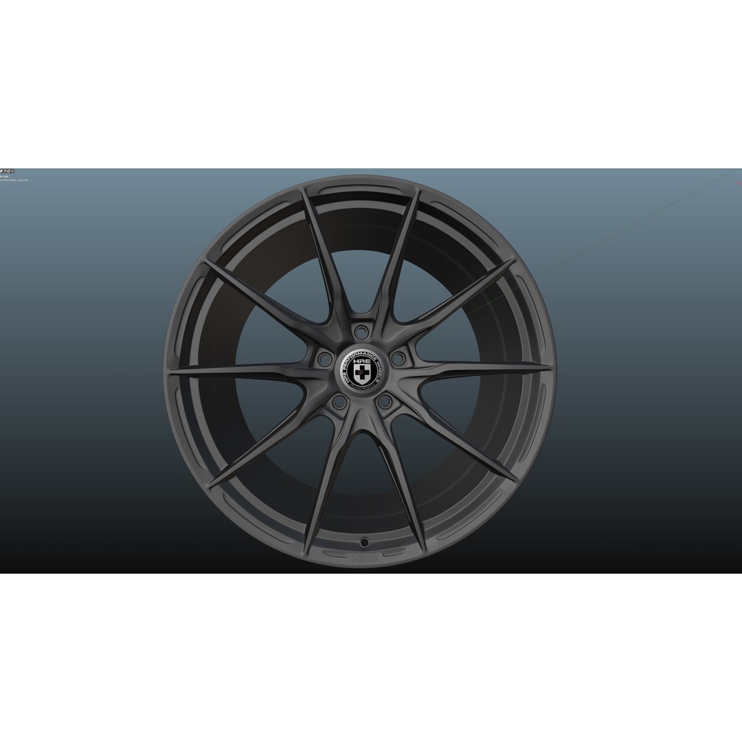 HRE P104SC 3D Model – Low Poly Vehicle Part, FBX, OBJ, Blender - View 11