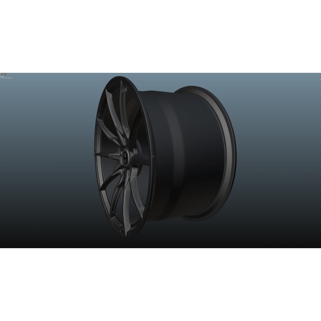 HRE P104SC 3D Model – Low Poly Vehicle Part, FBX, OBJ, Blender - View 13