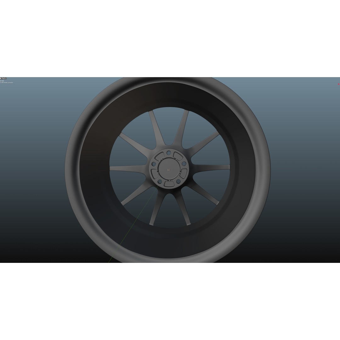 HRE P104SC 3D Model – Low Poly Vehicle Part, FBX, OBJ, Blender - View 14