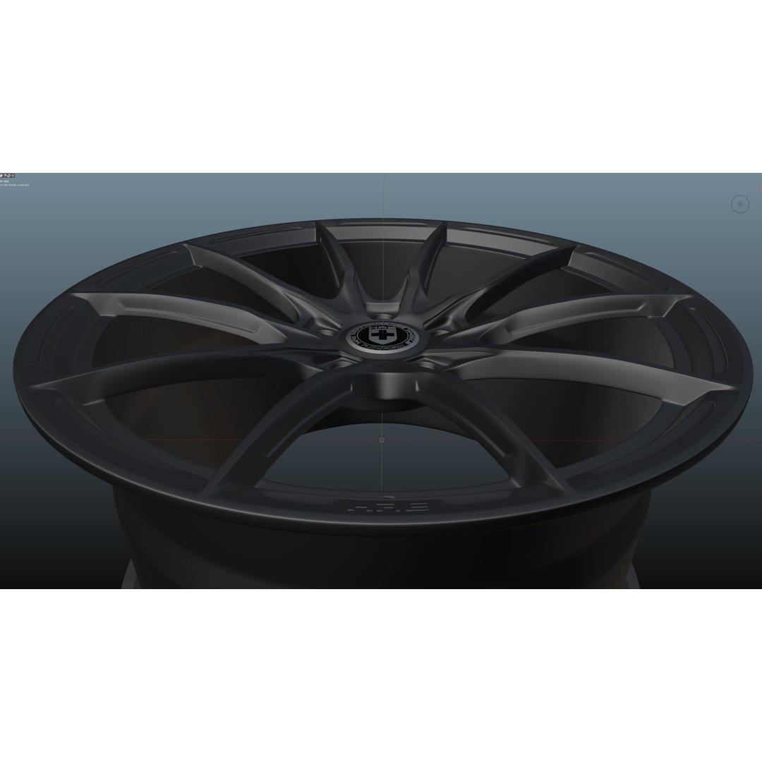 HRE P104SC 3D Model – Low Poly Vehicle Part, FBX, OBJ, Blender - View 15