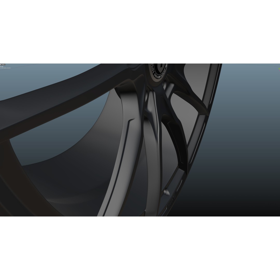 HRE P104SC 3D Model – Low Poly Vehicle Part, FBX, OBJ, Blender - View 16
