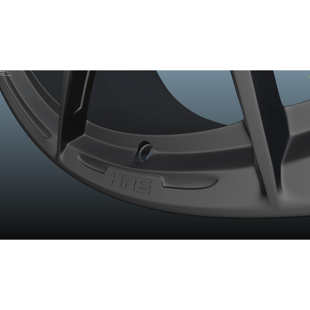 HRE P104SC 3D Model – Low Poly Vehicle Part, FBX, OBJ, Blender - View 18