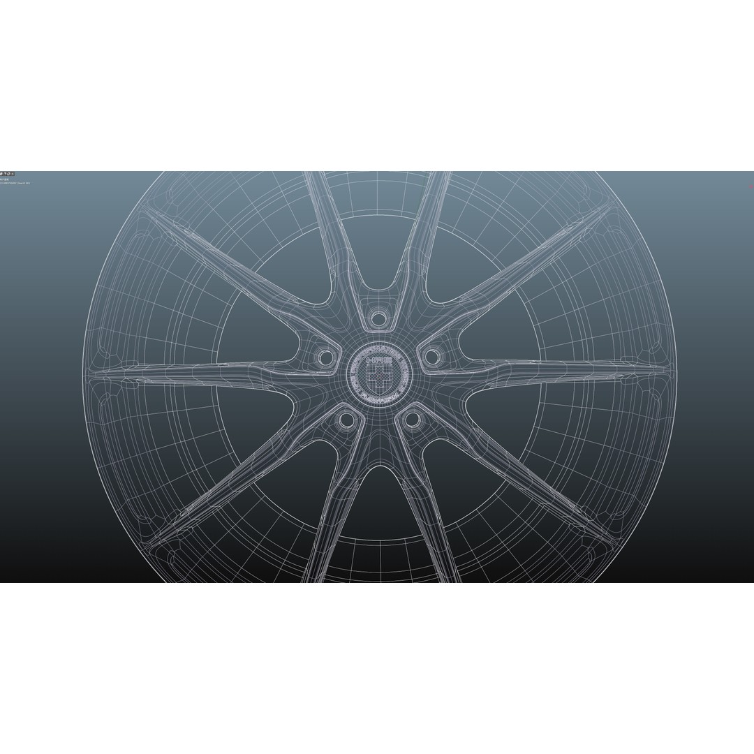 HRE P104SC 3D Model – Low Poly Vehicle Part, FBX, OBJ, Blender - View 19