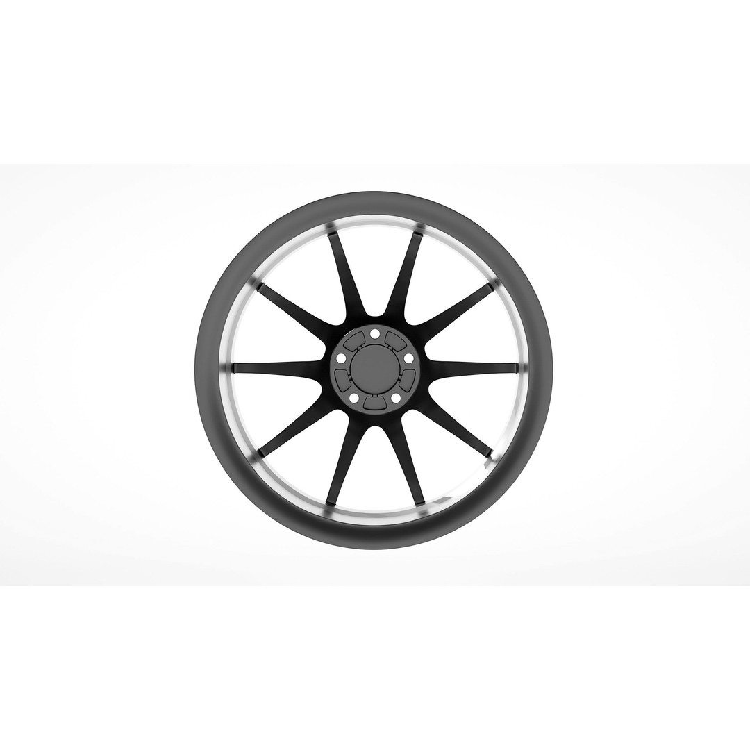 HRE P104SC 3D Model – Low Poly Vehicle Part, FBX, OBJ, Blender - View 5