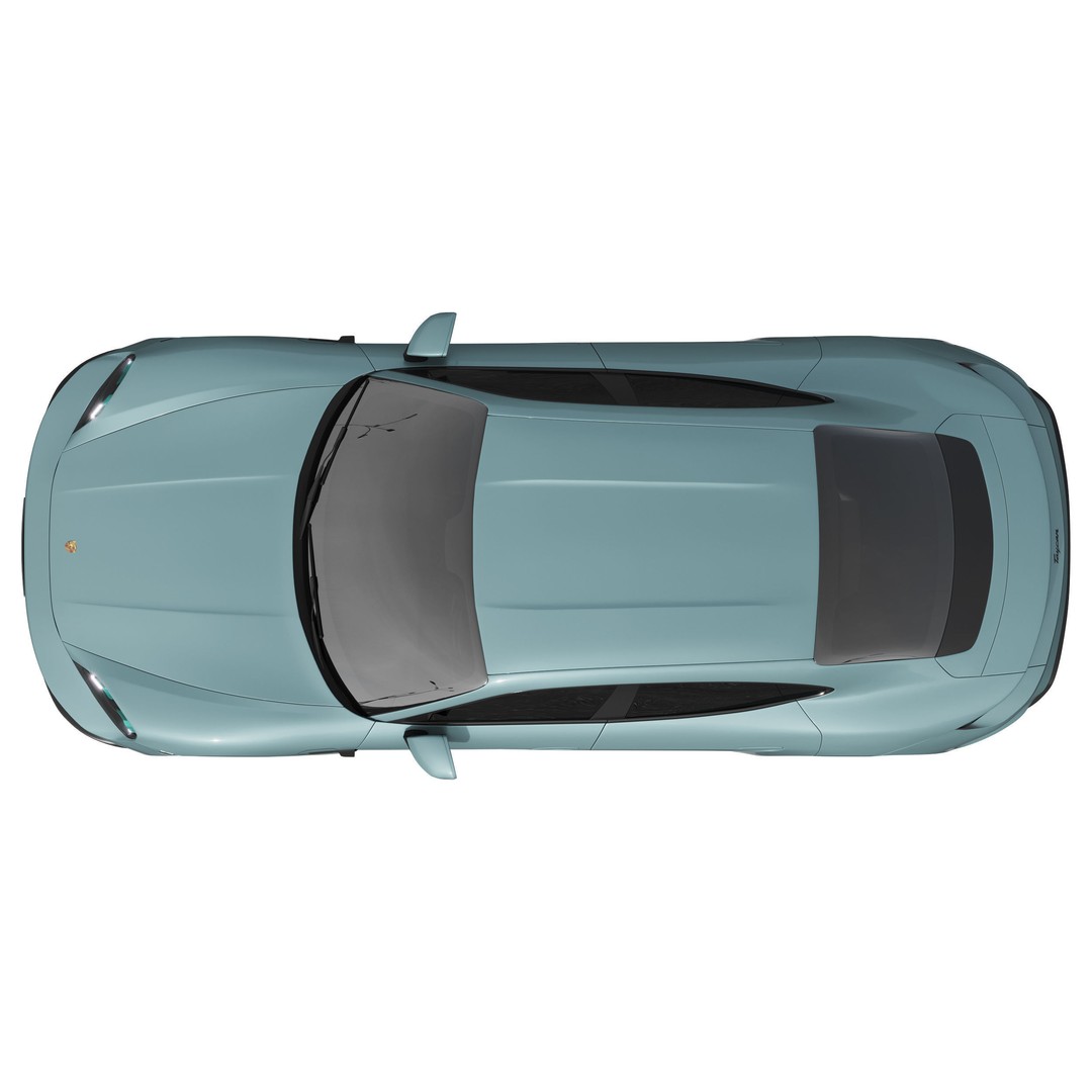 Porsche Taycan 2024 3D Model – High Poly Realistic Vehicle, FBX - View 10
