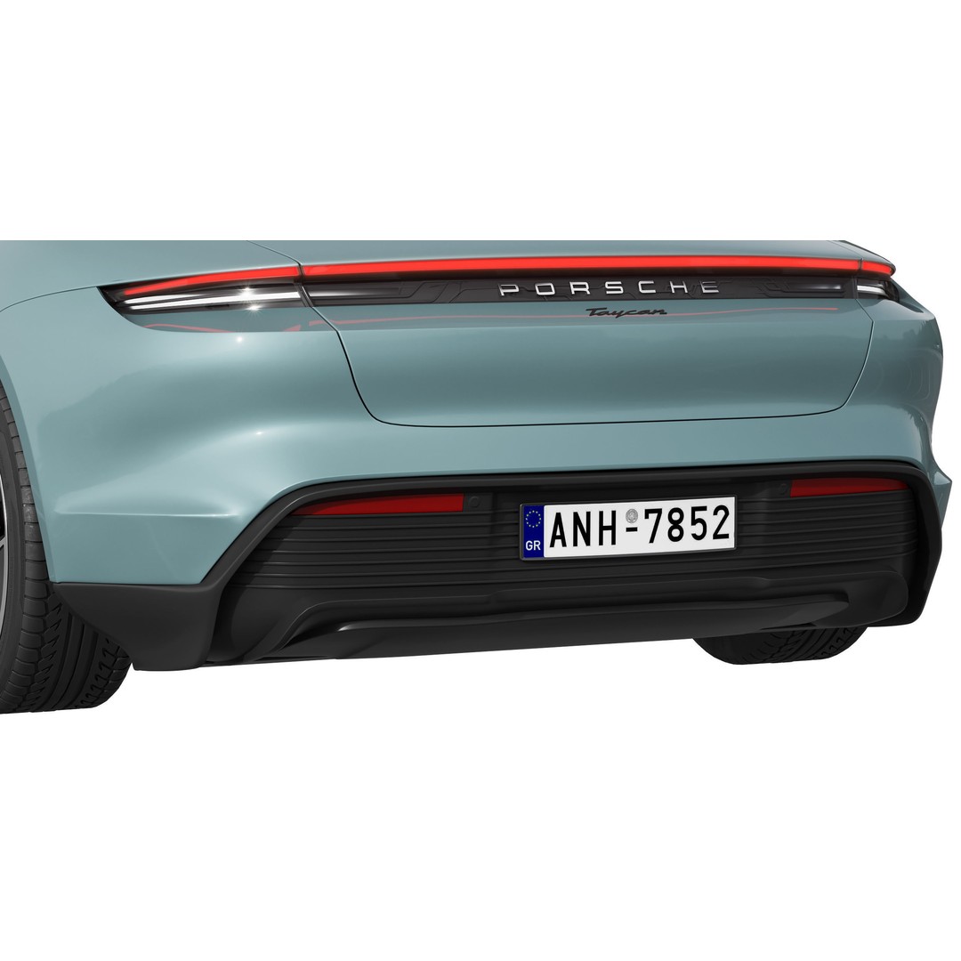 Porsche Taycan 2024 3D Model – High Poly Realistic Vehicle, FBX - View 13