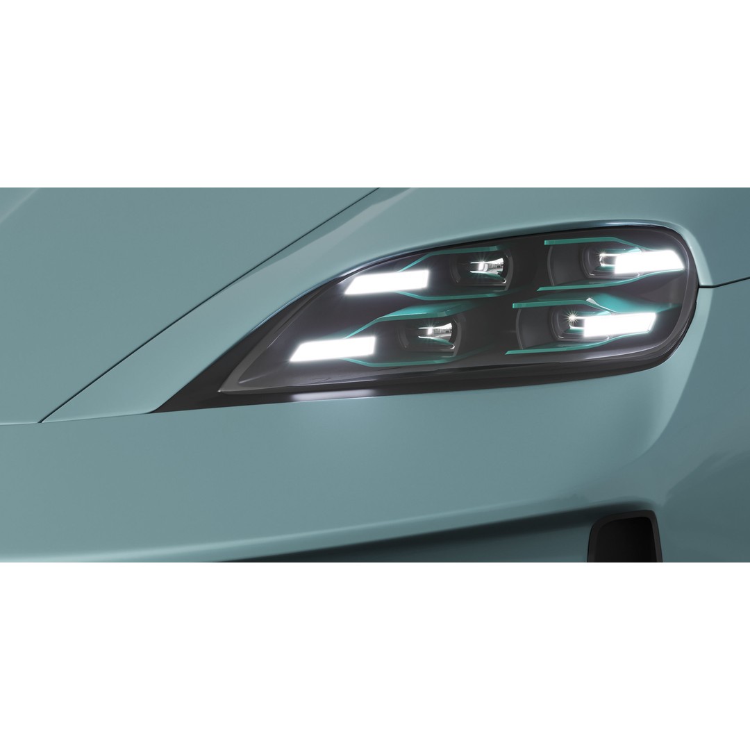 Porsche Taycan 2024 3D Model – High Poly Realistic Vehicle, FBX - View 14
