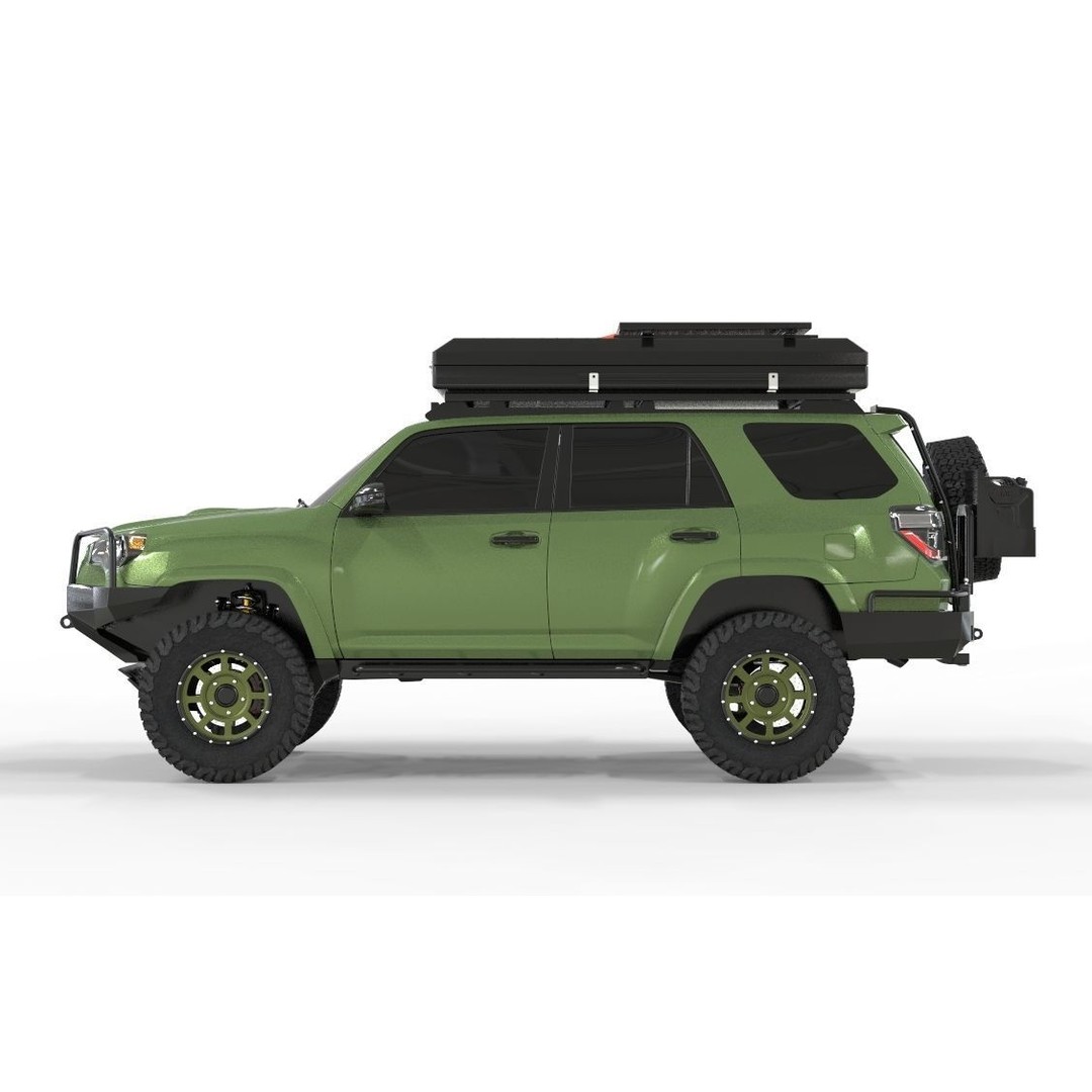 Toyota 4Runner 3D Model – High Poly Off-Road SUV with Accessories - View 3