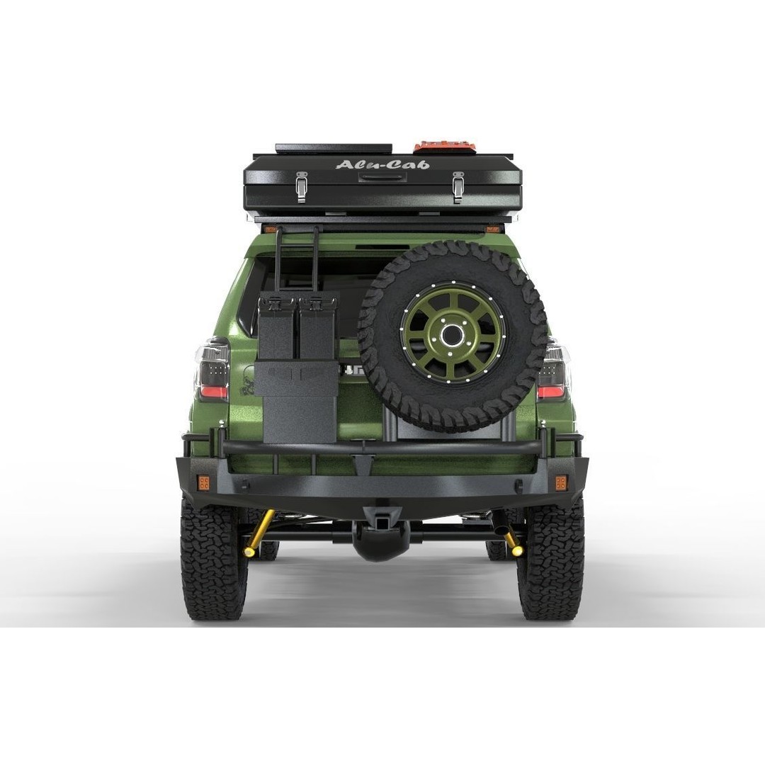 Toyota 4Runner 3D Model – High Poly Off-Road SUV with Accessories - View 6
