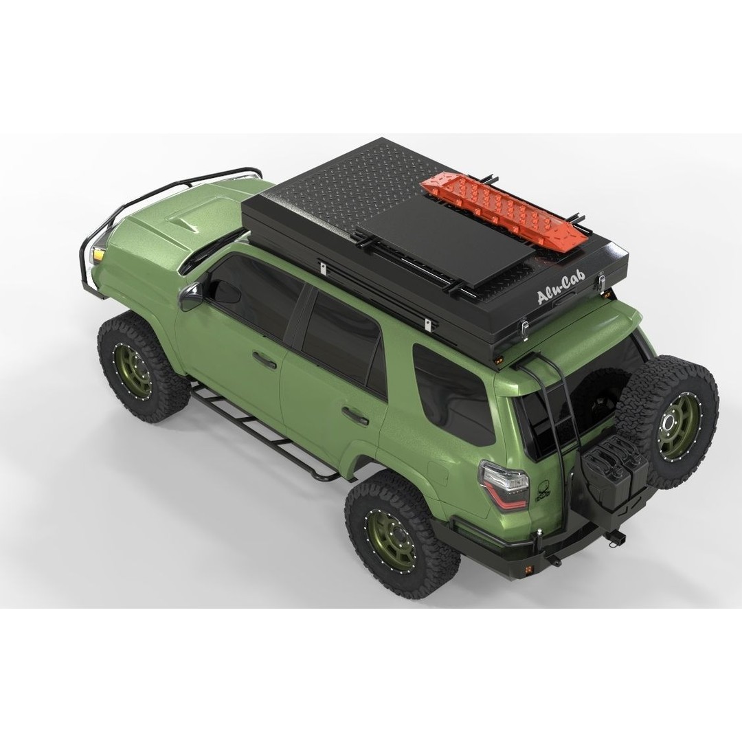 Toyota 4Runner 3D Model – High Poly Off-Road SUV with Accessories - View 7