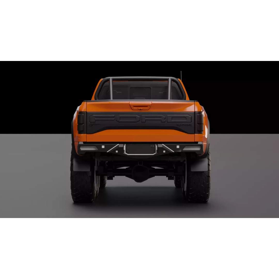 Ford Velociraptor 6x6 3D Model – High-Fidelity Vehicle Asset, FBX - View 10