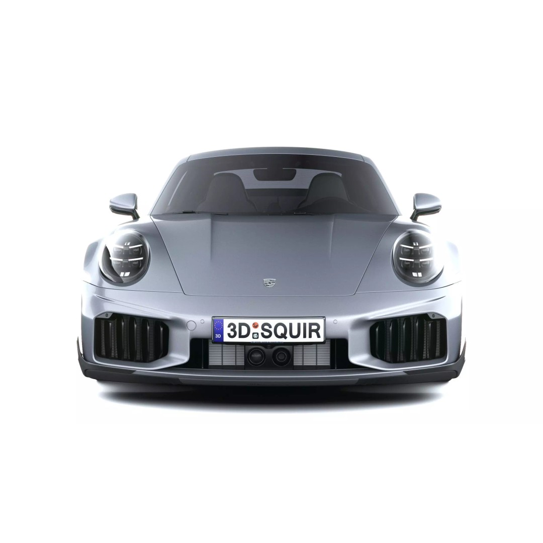 Porsche 911 Turbo S Coupe 3D Model – High Poly, Game-Ready, FBX - View 15