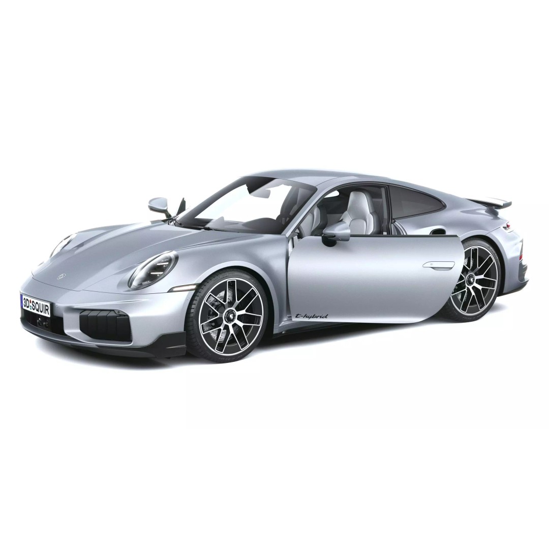 Porsche 911 Turbo S Coupe 3D Model – High Poly, Game-Ready, FBX - View 21