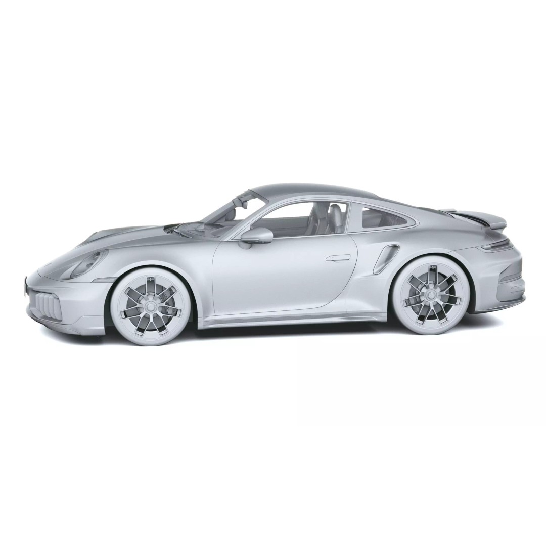 Porsche 911 Turbo S Coupe 3D Model – High Poly, Game-Ready, FBX - View 28