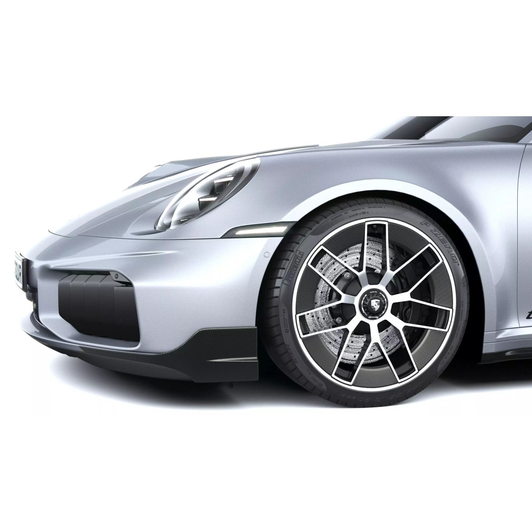 Porsche 911 Turbo S Coupe 3D Model – High Poly, Game-Ready, FBX - View 5