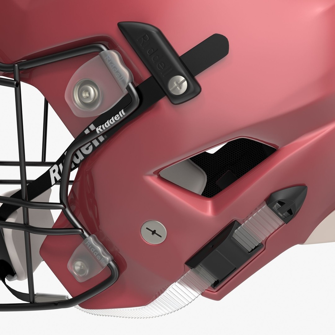 Riddel Speedflex Helmet 3D Model – Low Poly Game Asset, FBX, PBR - View 20