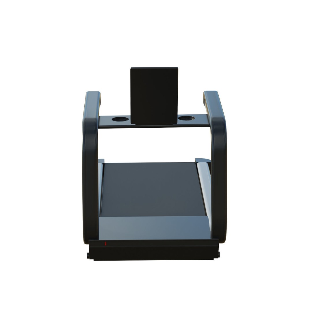 Treadmill 3D Model – Low Poly Game Ready Asset, FBX, OBJ - View 6