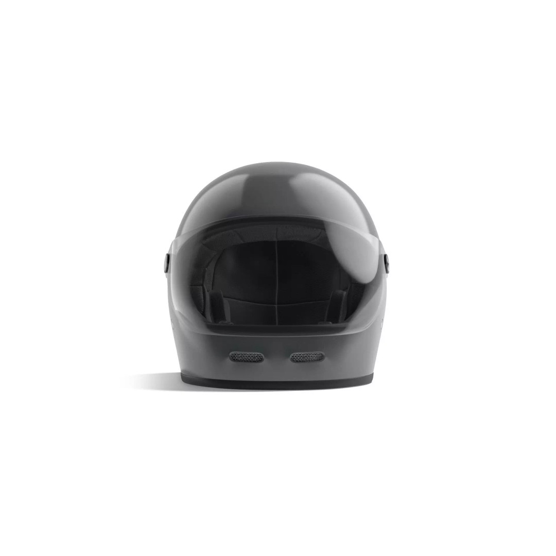 Black Racing Helmet 3D Model – PBR Rigged Design, FBX, OBJ - View 2