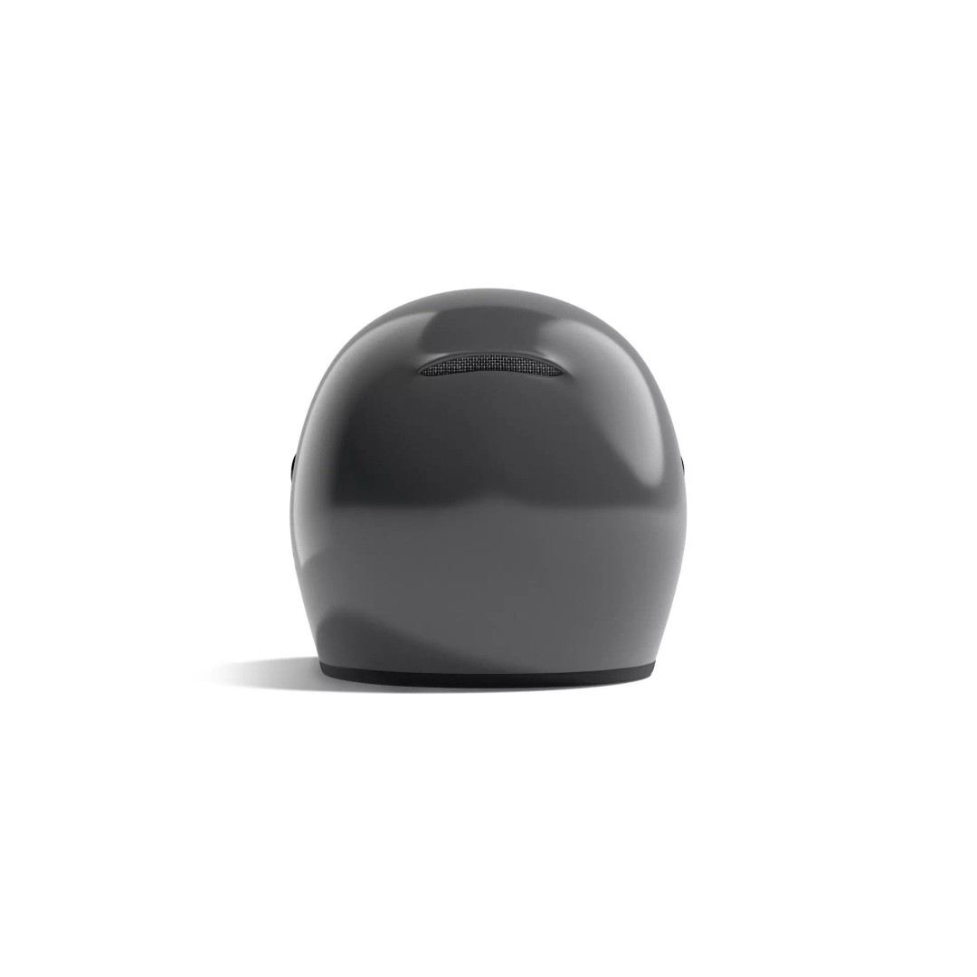 Black Racing Helmet 3D Model – PBR Rigged Design, FBX, OBJ - View 5