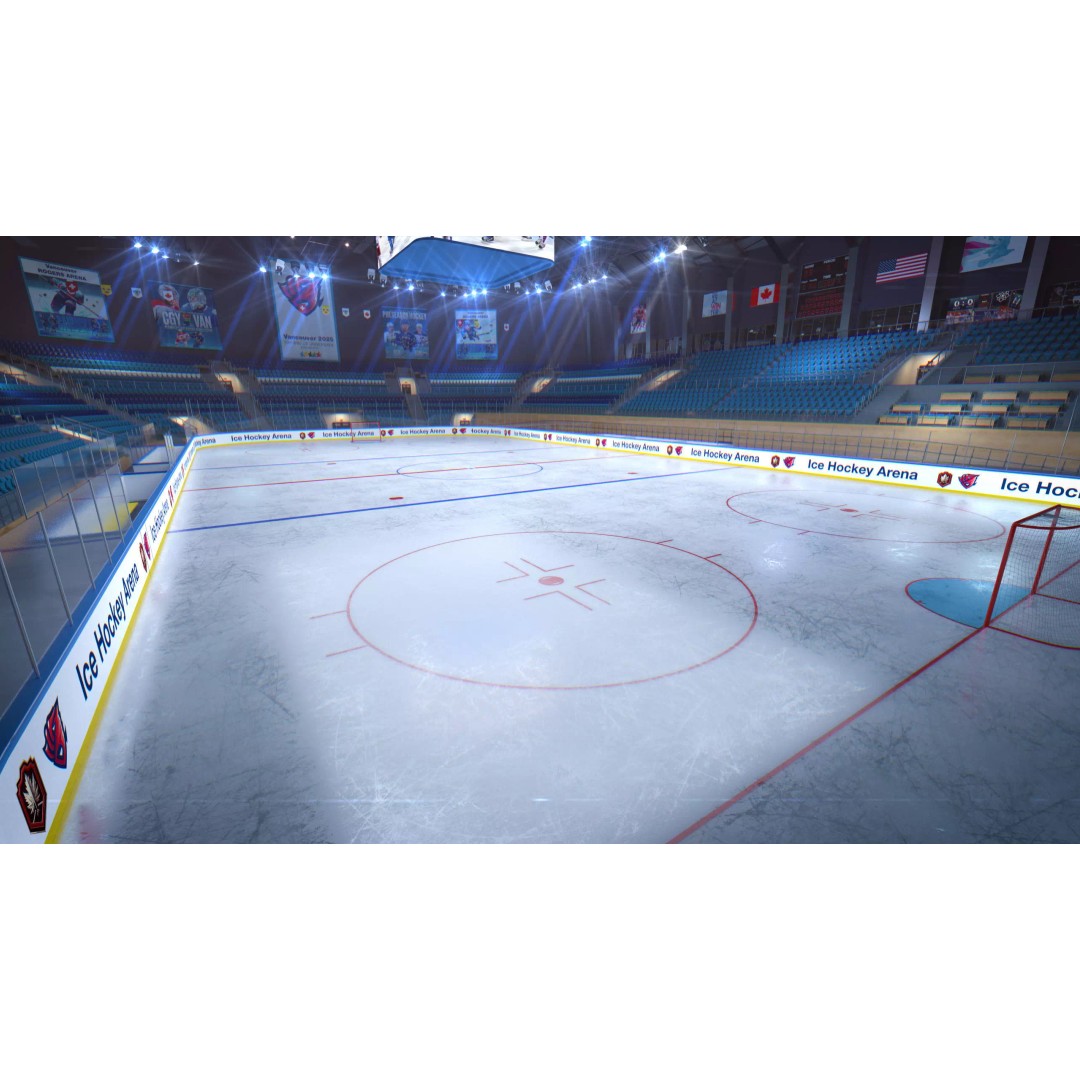 Ice Hockey Arena 3D Model – Modular Sports Venue with PBR Textures, FBX - View 7