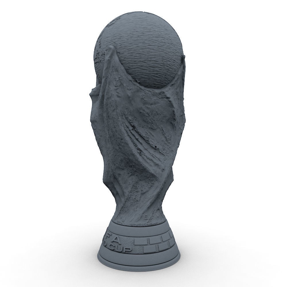 FIFA World Cup Trophy 3D Model – High Poly Game Asset, FBX, OBJ - View 15