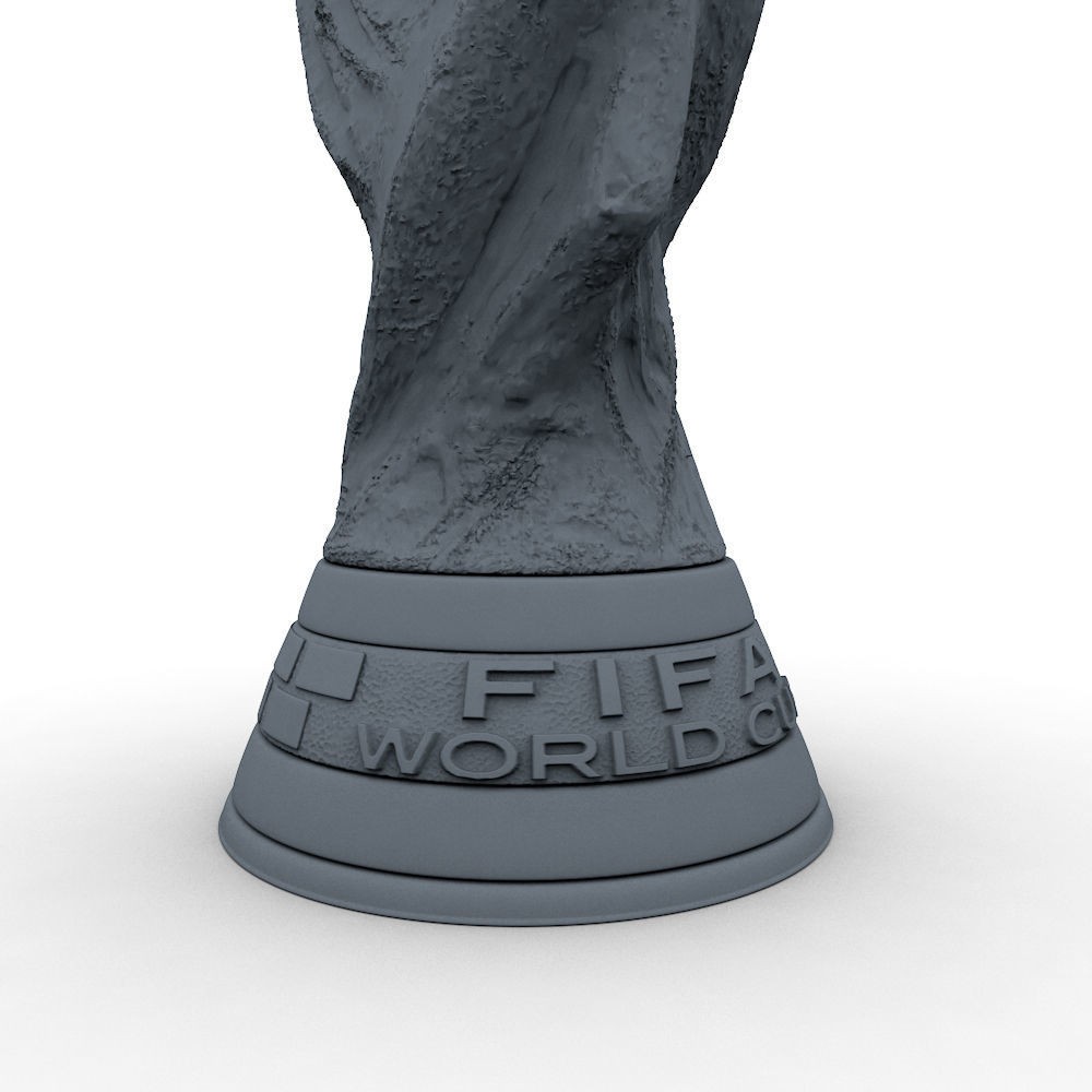 FIFA World Cup Trophy 3D Model – High Poly Game Asset, FBX, OBJ - View 17