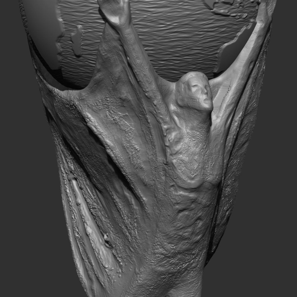 FIFA World Cup Trophy 3D Model – High Poly Game Asset, FBX, OBJ - View 21