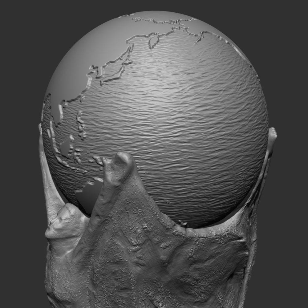 FIFA World Cup Trophy 3D Model – High Poly Game Asset, FBX, OBJ - View 25