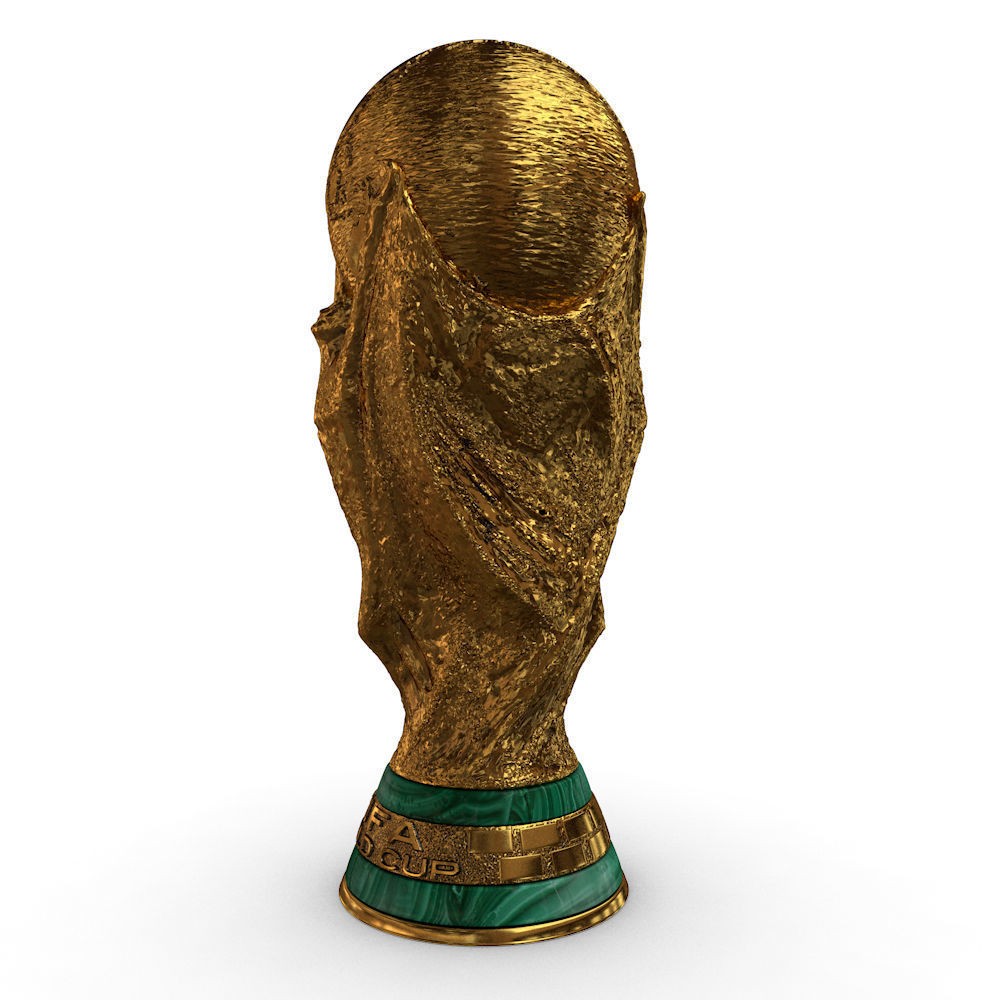 FIFA World Cup Trophy 3D Model – High Poly Game Asset, FBX, OBJ - View 7