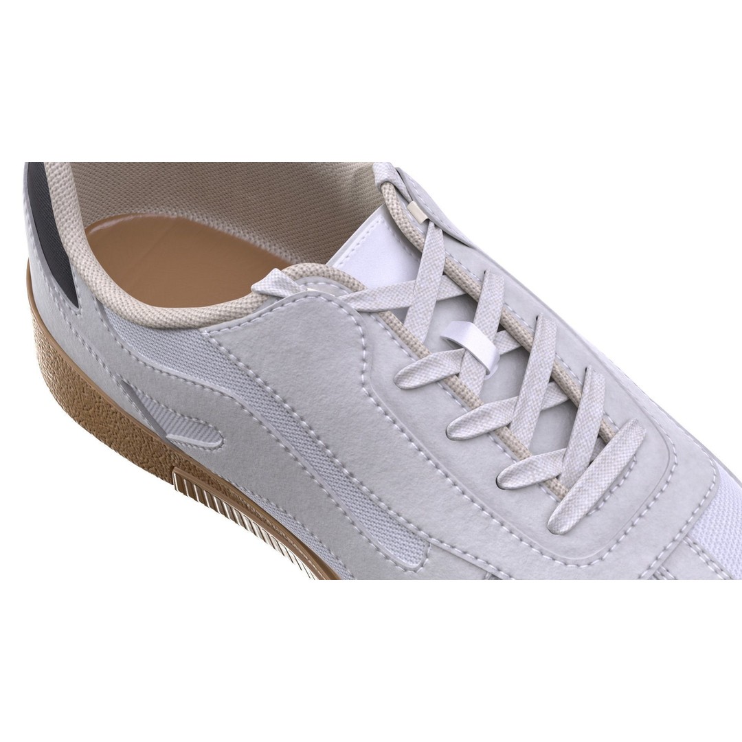 Shoes 206 3D Model – Realistic Low-Poly Rigged Footwear for UE5 - View 11