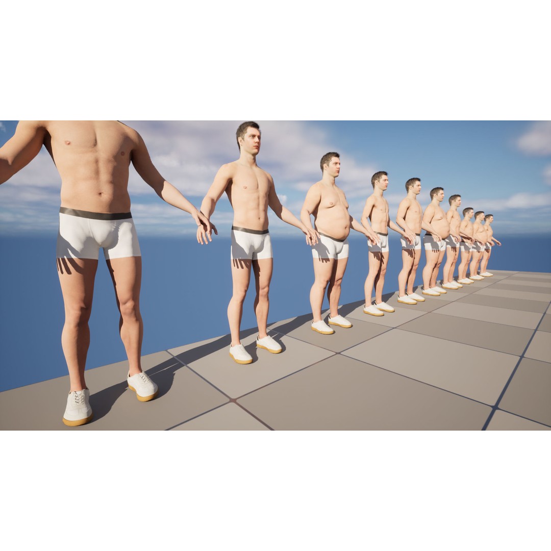 Shoes 206 3D Model – Realistic Low-Poly Rigged Footwear for UE5 - View 17