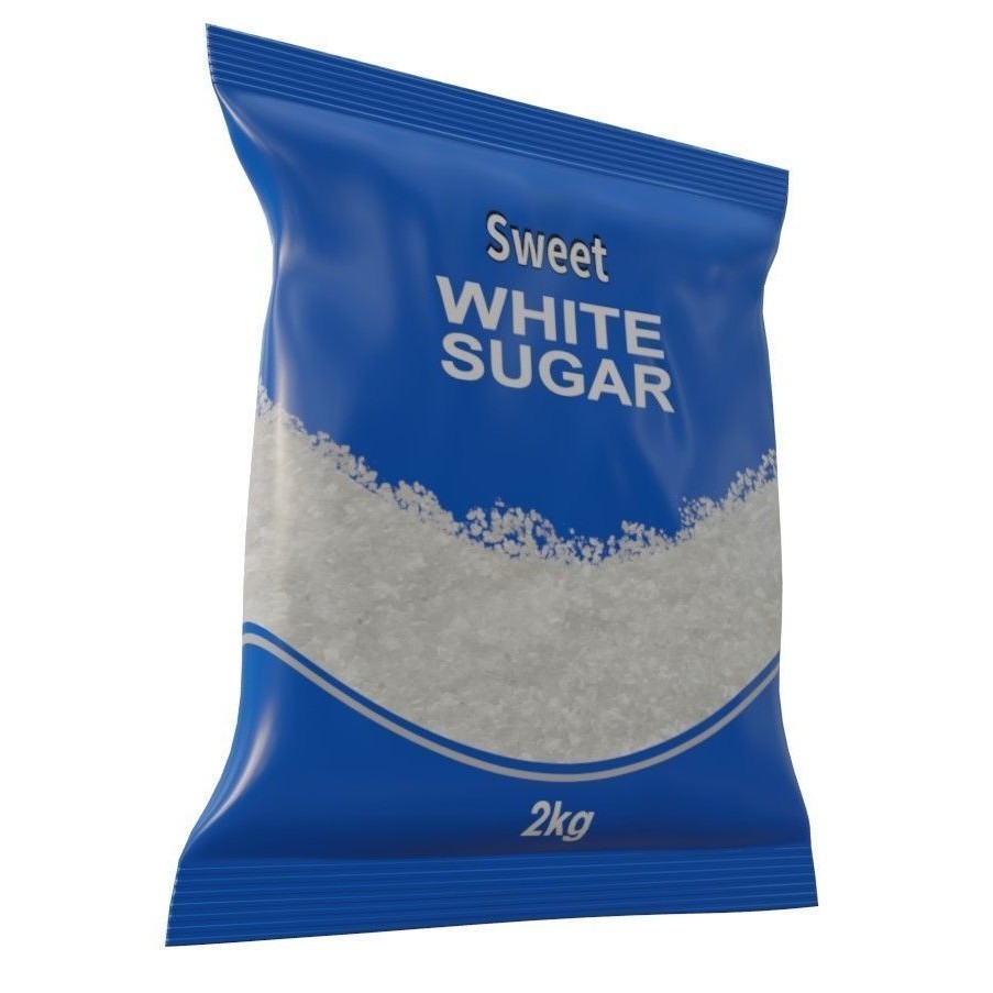 White Sugar - Low-Poly Game-Ready 3D Model